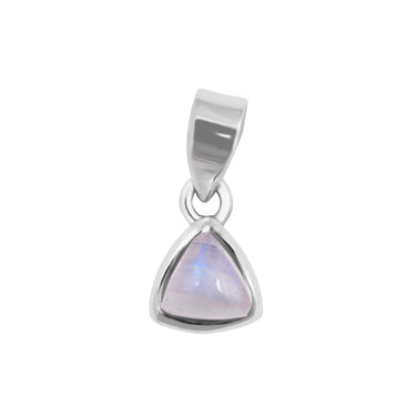 Moonstone June Birthstone Necklace Sterling Silver